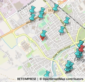 Mappa Via Francesco Innamorati, 06034 Foligno PG, Italia (0.761)