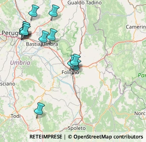Mappa Via Ombrone, 06034 Foligno PG, Italia (19.11538)