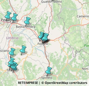 Mappa Via Ombrone, 06034 Foligno PG, Italia (18.46412)