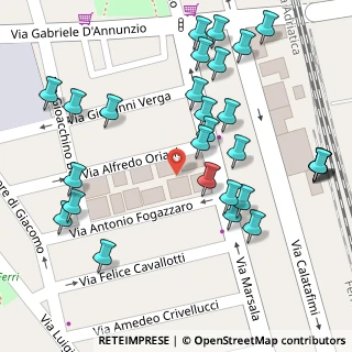 Mappa Via Marsala, 63066 San Benedetto del Tronto AP, Italia (0.07821)