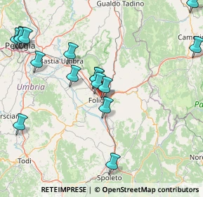 Mappa Via Augusto Bolletta, 06034 Foligno PG, Italia (19.63688)