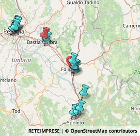 Mappa Via Augusto Bolletta, 06034 Foligno PG, Italia (19.58375)