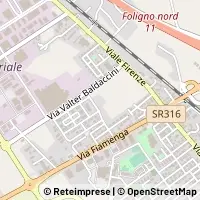 Karte Foligno