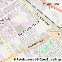 Hartă Foligno