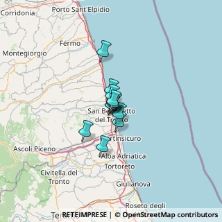 Mappa Via Elba, 63066 Grottammare AP, Italia (5.67417)
