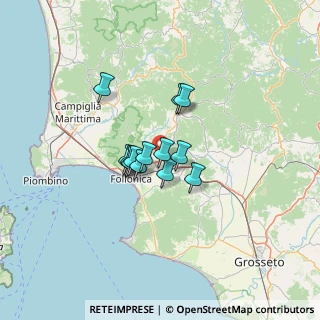 Mappa E80, 58024 Massa Marittima GR, Italia (8.48077)