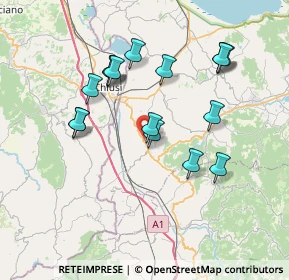 Mappa SP Maranzano, 06062 Città della Pieve PG, Italia (7.31188)