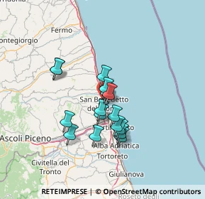 Mappa Via Torino, 63013 Grottammare AP, Italia (10.78688)