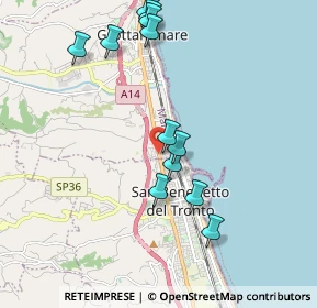 Mappa Via Torino, 63013 Grottammare AP, Italia (2.07333)