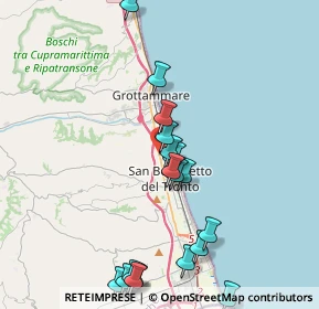 Mappa Via Torino, 63013 Grottammare AP, Italia (4.595)