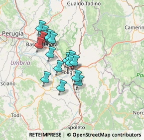 Mappa Via Abruzzo, 06034 Foligno PG, Italia (11.44706)