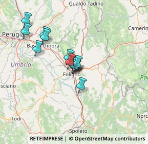 Mappa Via Abruzzo, 06034 Foligno PG, Italia (10.895)