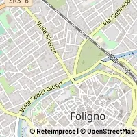 Hartă Foligno