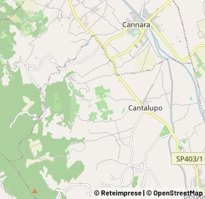 Mappa Vocabolo Castellaccio, 06031 Bevagna PG, Italia (1.45833)