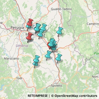 Mappa Fermopoint, 06034 Foligno PG, Italia (11.89278)