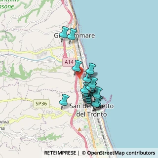 Mappa Via S. Donato, 63066 Grottammare AP, Italia (1.3605)