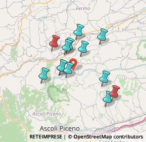 Mappa Contrada Tesino, 63068 Montalto delle Marche AP, Italia (6.00462)