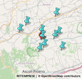 Mappa Contrada Tesino, 63068 Montalto delle Marche AP, Italia (5.39818)