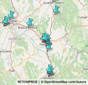 Mappa Via Camposenago, 06034 Foligno PG, Italia (17.76571)