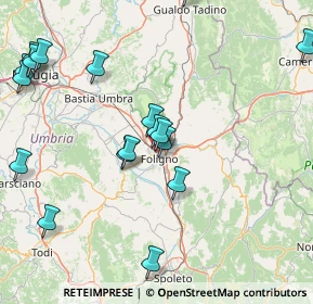 Mappa Via Camposenago, 06034 Foligno PG, Italia (19.76333)