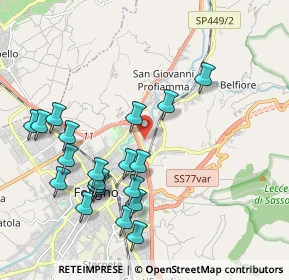 Mappa Via Serena, 06034 Foligno PG, Italia (2.2035)