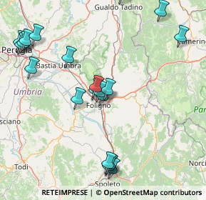 Mappa Via Serena, 06034 Foligno PG, Italia (19.633)