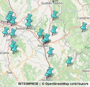 Mappa Via Serena, 06034 Foligno PG, Italia (20.058)