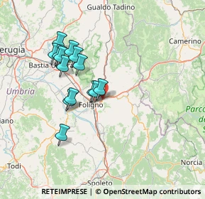 Mappa Via Chiesa Vecchia, 06034 Foligno PG, Italia (13.15071)