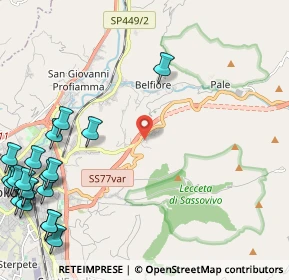 Mappa Via Chiesa Vecchia, 06034 Foligno PG, Italia (3.4845)