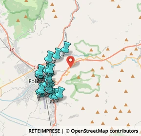 Mappa Via Chiesa Vecchia, 06034 Foligno PG, Italia (3.8555)