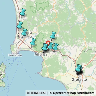 Mappa Fattoria Poggetti Località, 58024 Massa Marittima GR, Italia (19.443)