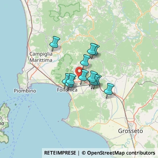 Mappa Fattoria Poggetti Località, 58024 Massa Marittima GR, Italia (8.685)