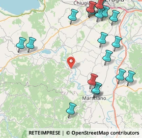 Mappa Località Monte Vibiano Vecchio, 06055 Marsciano PG, Italia (11.0855)