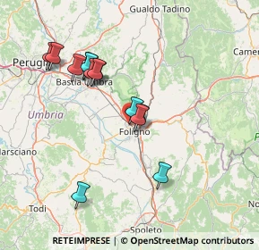 Mappa Via Lago di Bolsena, 06034 Foligno PG, Italia (14.32846)