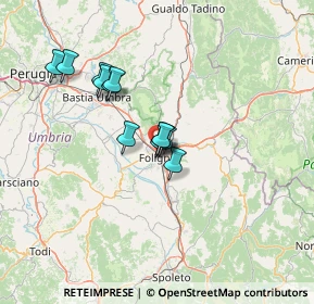 Mappa Via Lattanzio Di Niccolo', 06034 Foligno PG, Italia (10.86333)