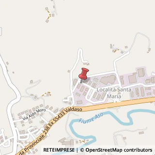Mappa Via Santa Maria, 9, 63087 Comunanza, Ascoli Piceno (Marche)