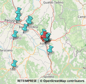 Mappa Via Laghi di Pilato, 06034 Foligno PG, Italia (12.58071)