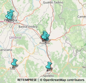 Mappa Via Laghi di Pilato, 06034 Foligno PG, Italia (18.32182)