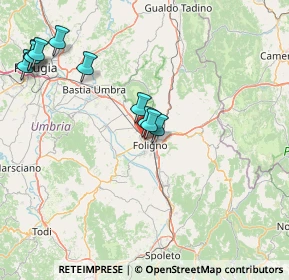 Mappa Via Laghi di Pilato, 06034 Foligno PG, Italia (20.25182)