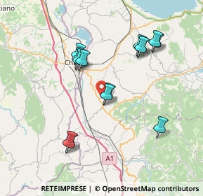 Mappa Via Girolamo, 06062 Città della Pieve PG, Italia (7.58786)