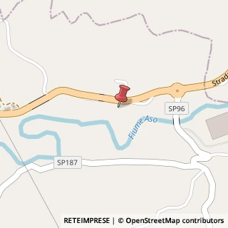 Mappa Via Villa Pera, snc, 63087 Comunanza, Ascoli Piceno (Marche)