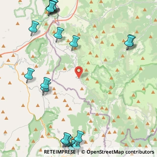 Mappa Frazione Voltellina, 06030 Sellano PG, Italia (7.034)