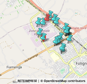 Mappa Via Shibukawa, 06034 Foligno PG, Italia (0.827)