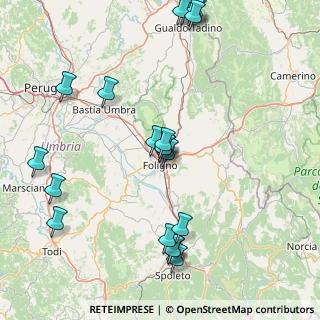Mappa Via Petronio Barbati, 06034 Foligno PG, Italia (19.932)