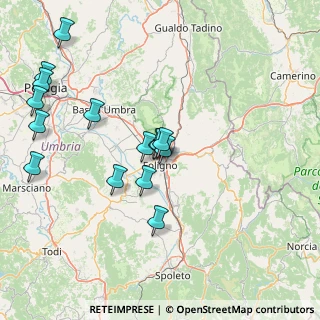 Mappa Via Petronio Barbati, 06034 Foligno PG, Italia (16.66667)