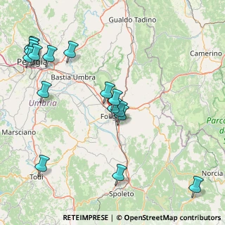 Mappa Via Petronio Barbati, 06034 Foligno PG, Italia (20.7225)