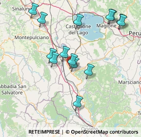 Mappa Via Girolamo, 06062 Città della Pieve PG, Italia (16.71)