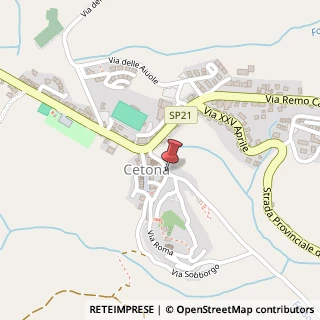 Mappa Piazza Luca Contile, 1, 53040 Cetona, Siena (Toscana)