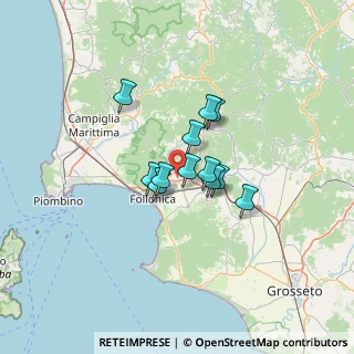 Mappa Strada Provinciale Vado All'Arancio, 58024 Massa Marittima GR, Italia (8.70417)