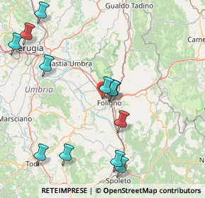 Mappa Via Feliciano Campitelli, 06034 Foligno PG, Italia (19.40333)